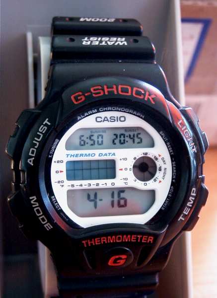 g shock temperature range
